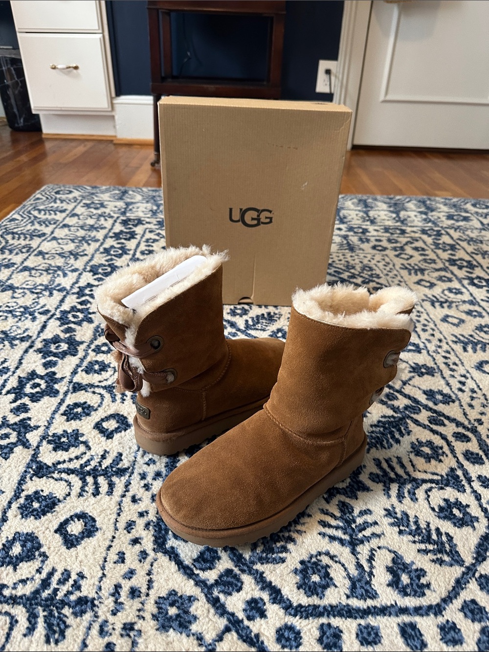 Ugg customizable Bailey bow short